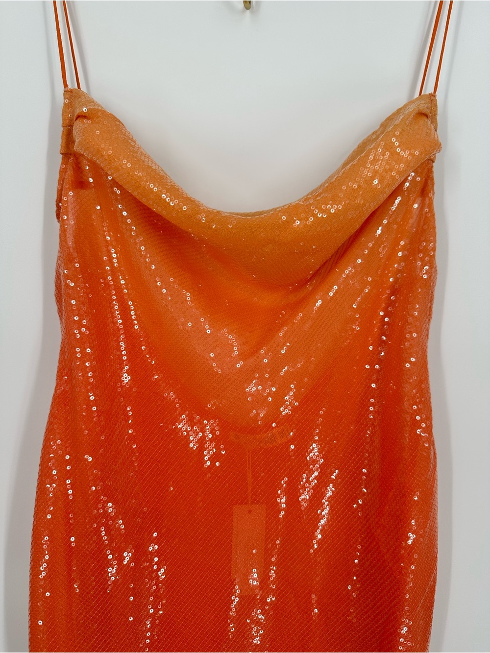 BYDEE Neomi Maxi Sol Dress Low Back Summer Sunset Shimmer Sequins Dress Size XL - Picture 11 of 16